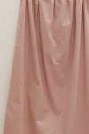 BASERANGE Elastic waist skirt Comfortable French BAS-SKCA-PO-SU25-FEN Pink